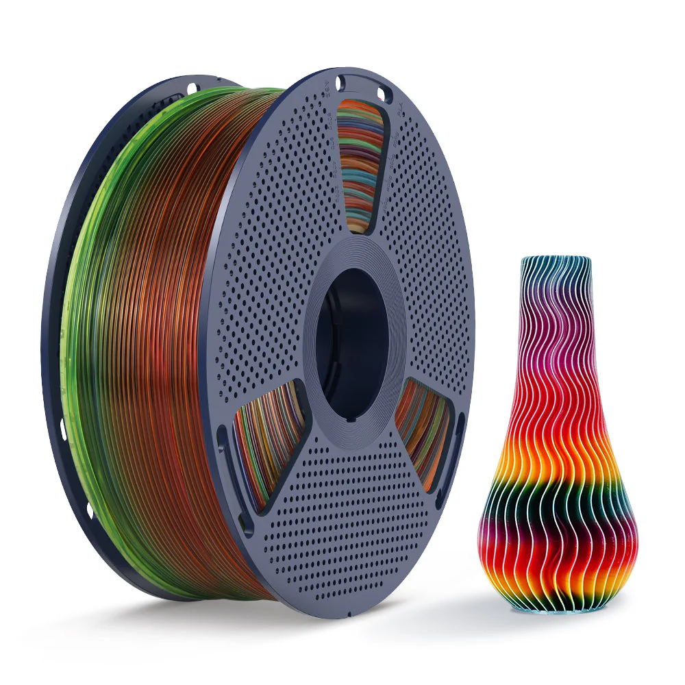 [MOQ: 3KG] Filamento Arcobaleno PLA, SILK, PETG per Stampante 3D 1KG - Image 13