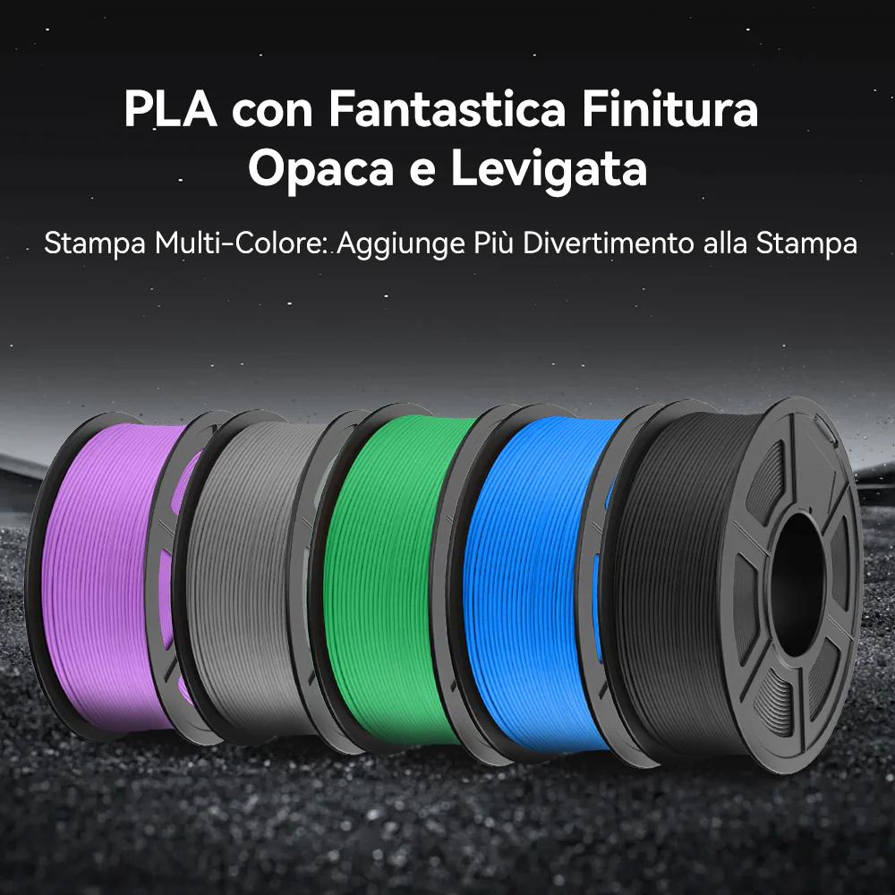 [MOQ: 3KG] Matte PLA Filamento per stampante 3D 1 kg - Image 10