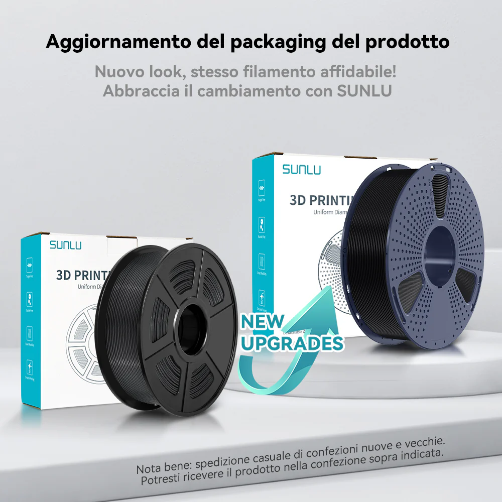 [MOQ: 6KG] Filamento PLA+ (PLA Plus) per Stampanti 3D, 1KG - Image 4