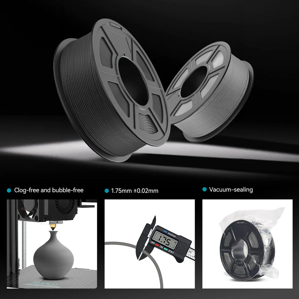 [MOQ: 3KG] High Speed Matte PLA, Filamento per stampante 3D PLA opaco ad alta velocità 1 kg - Image 7