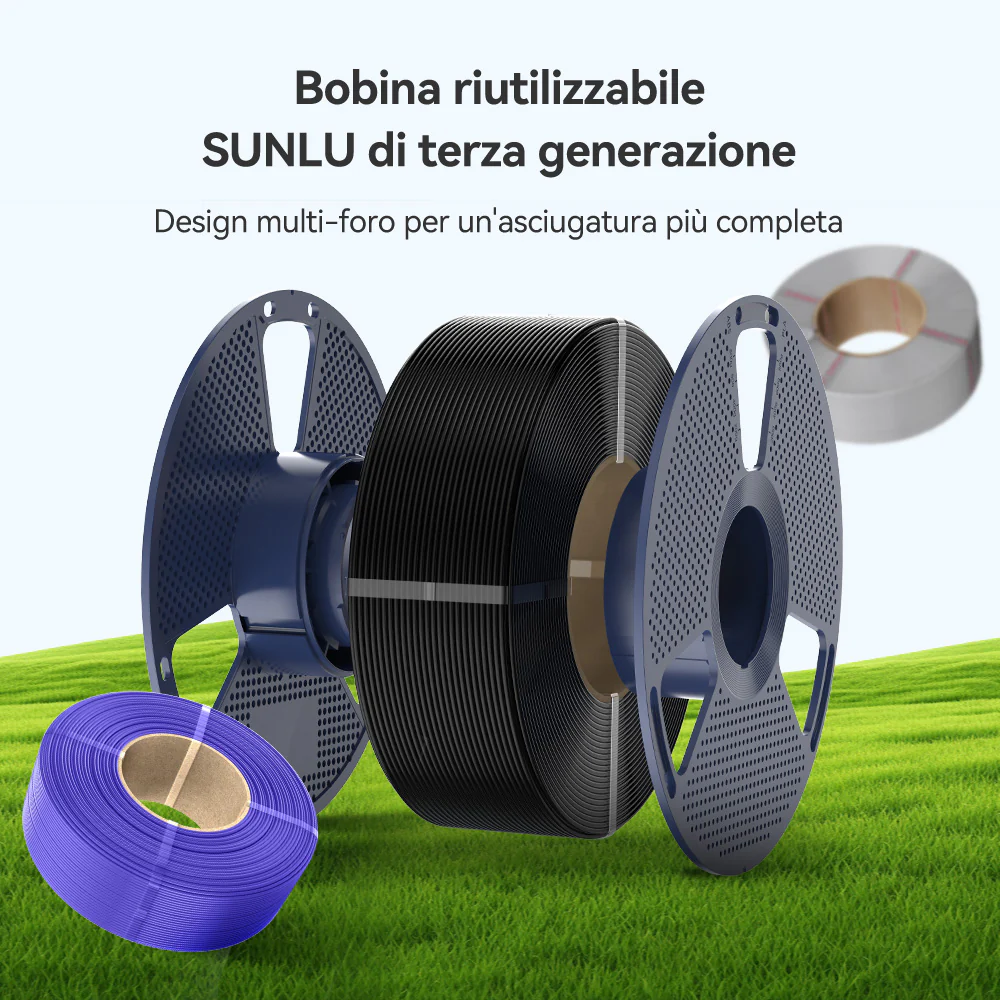 [MOQ: 6KG] PLA+ 2.0, PLA+ Aggiornato (PLA Plus), Filamento per Stampante 3D 1 kg - Image 9