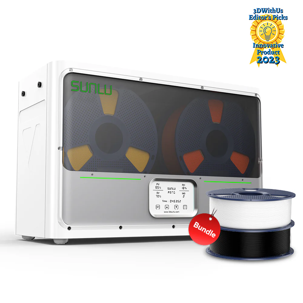 SUNLU FilaDryer S4, Bilanciamento di Temperatura e Alta Efficienza - Image 42